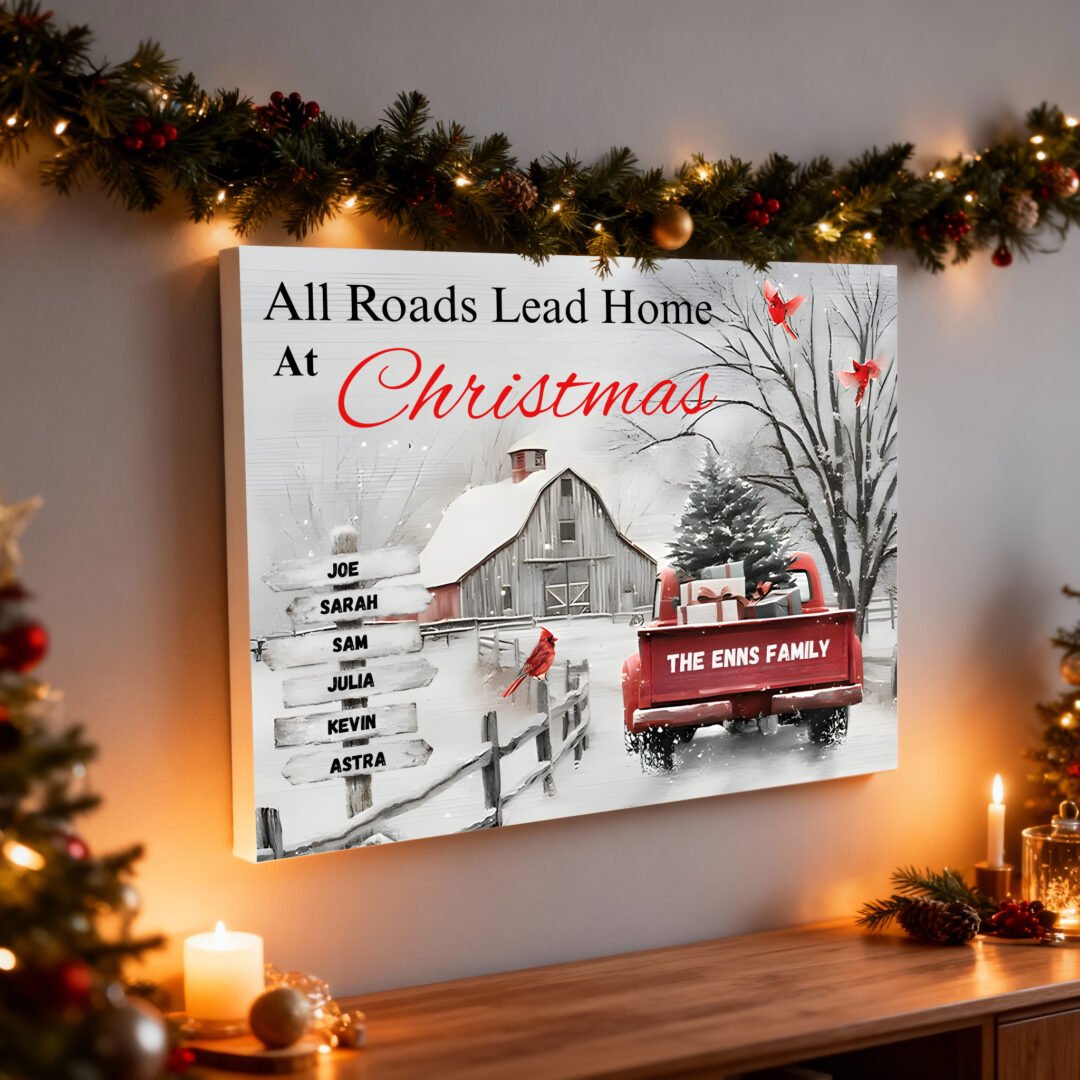 Christmas Homecoming Wall Art