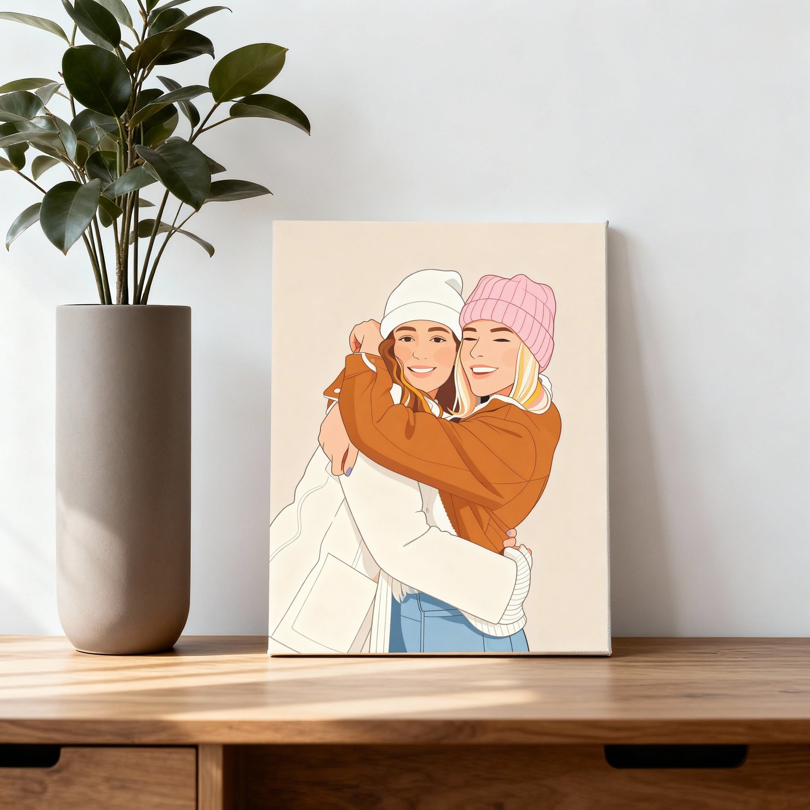 Sweet Memory - Drawing Style Canvas - Image 2