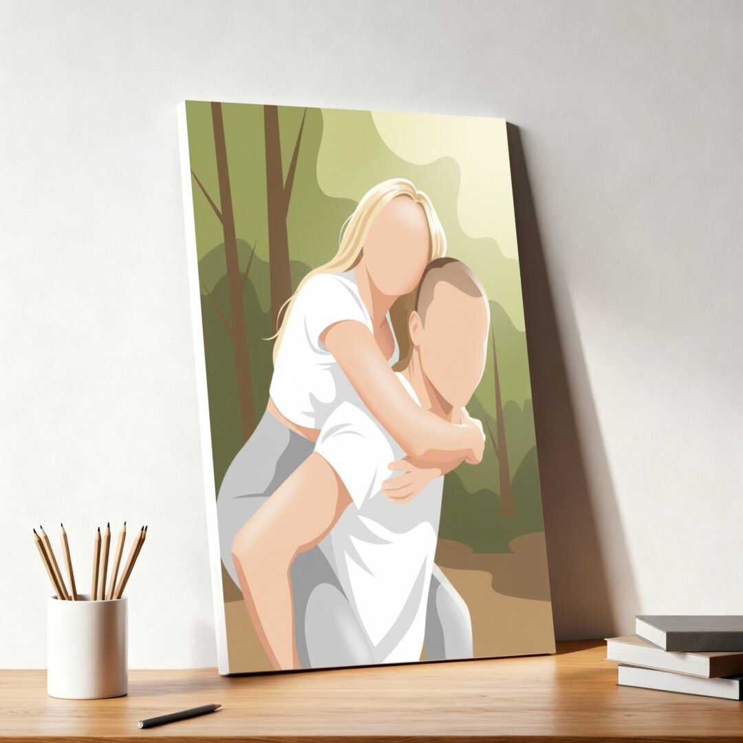 Sweet Memory - Drawing Style Wall Art