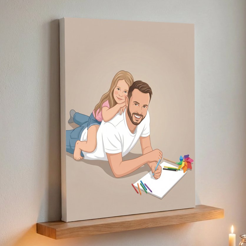 Sweet Memory - Drawing Style Canvas - Image 3